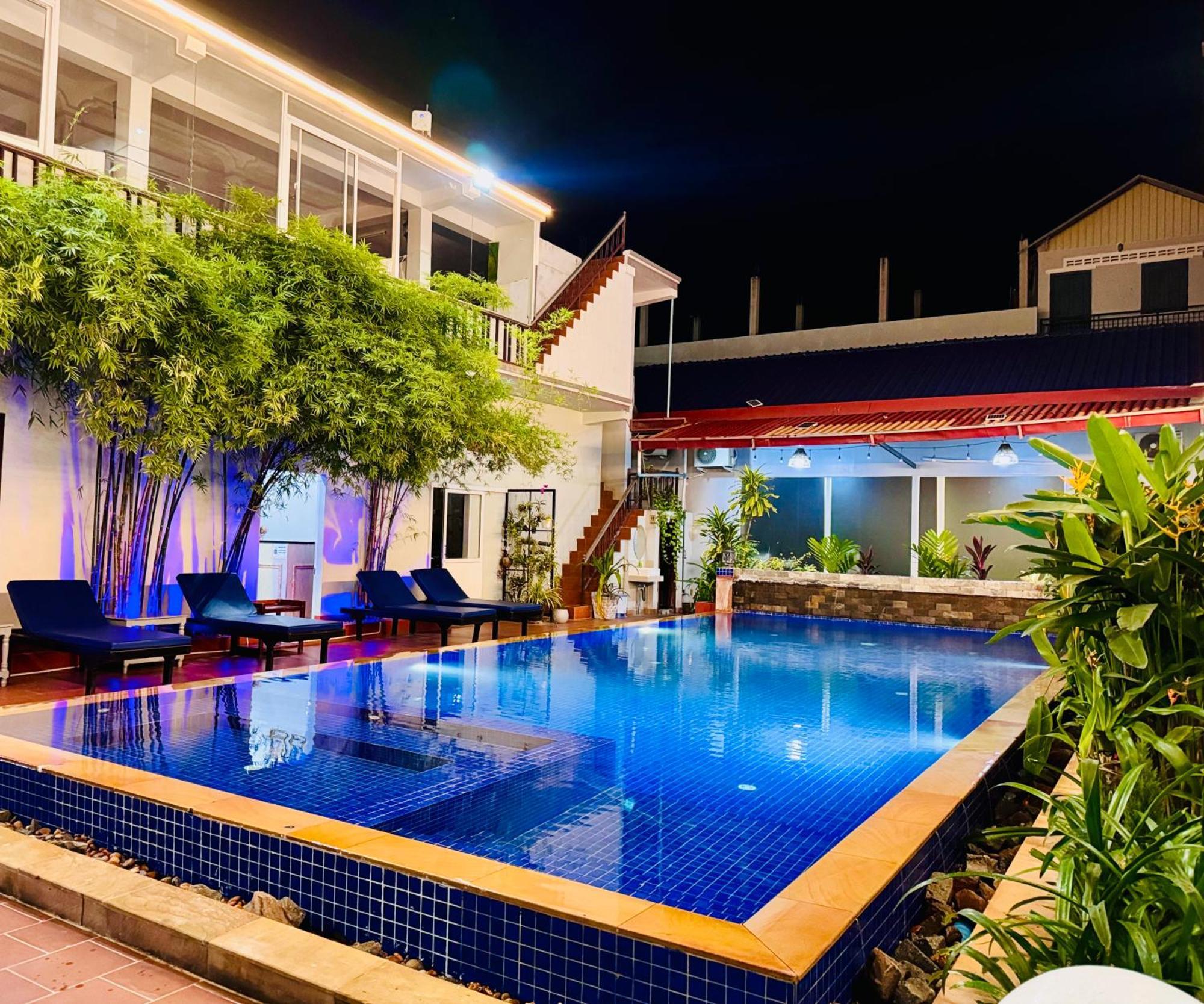 Hotel Golden Bakong Boutique Ciudad de Siem Riep Exterior foto